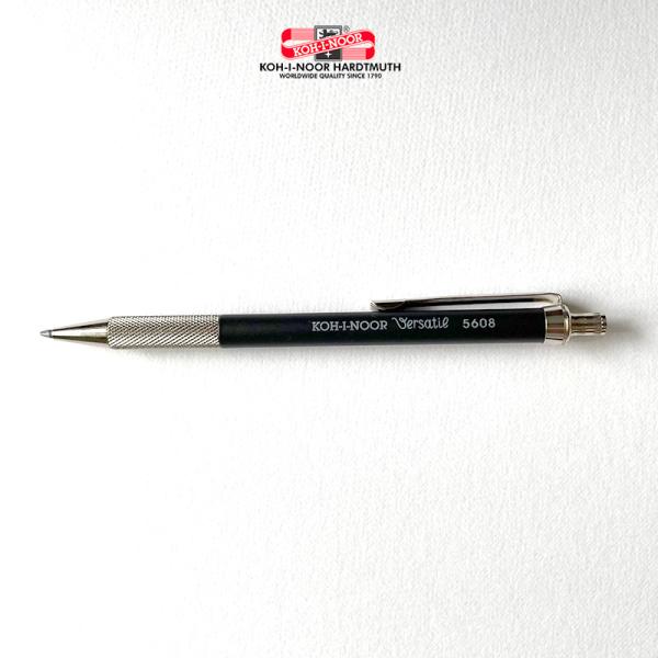 コヒノール（KOH-I-NOOR） ノック式 芯ホルダー 2mm クリップ付き 5608