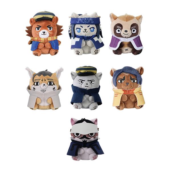 ゴールデンカムイ どうぶつフォーゼマスコット 鶴見 月島 鯉登 金カム