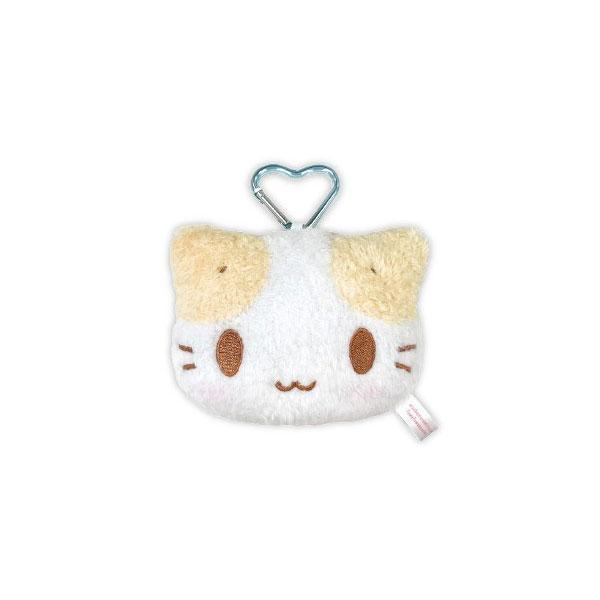 送料無料◇マシュマロみたいなふわふわにゃんこ ぬいぐるみミラー