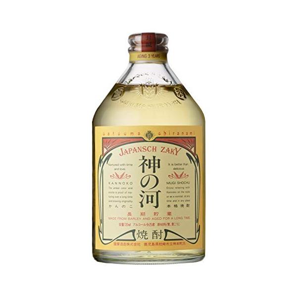 神の河 25° 本格麦焼酎 720ml瓶 1ケース（6本入）薩摩酒造