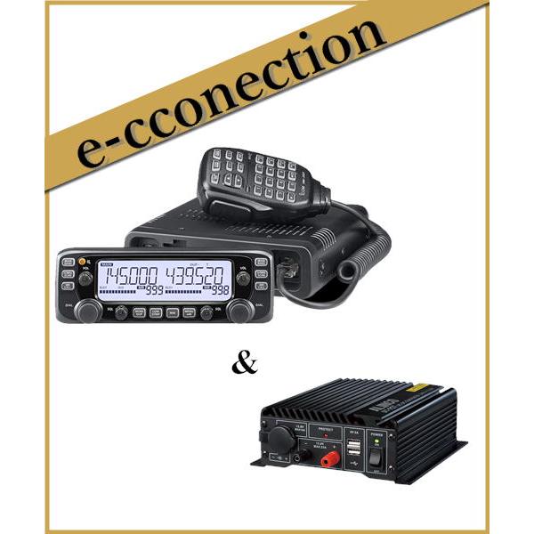 IC-2730(IC2730) & DT-921(DCDC 20A) アイコム 144/430MHz 20W ICOM