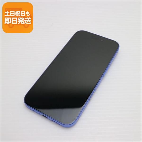 超美品 SIMフリー iPhone 16 128GB ウルトラマリン スマホ APPLE 即日