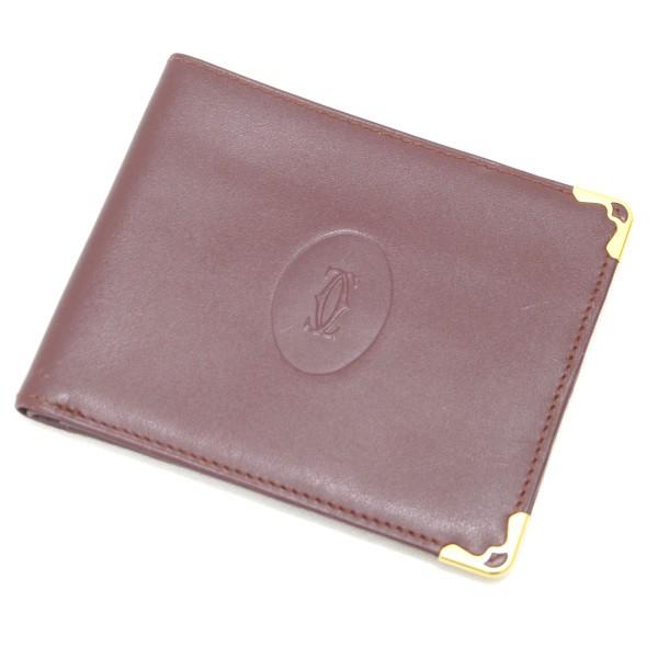 Cartier（カルティエ） 二つ折り財布（札入れ） マストライン