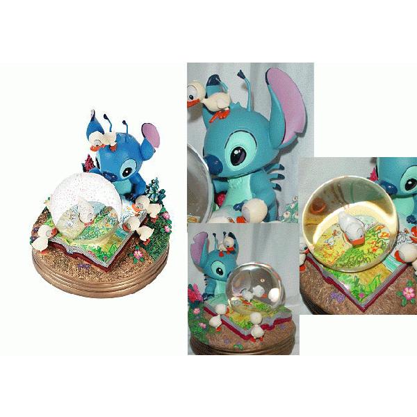 スノードーム リロ&スティッチ Elvis Party オルゴール スノードーム
