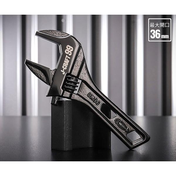 LOBSTER ロブテックス J-CRAFT99 ブラックハイブリッドモンキーレンチ