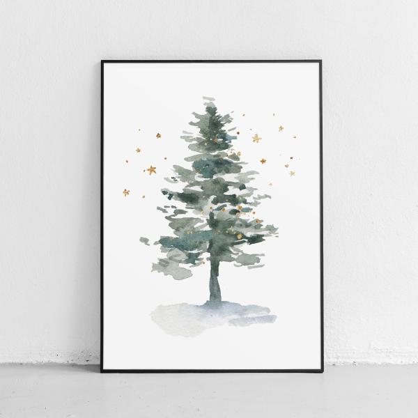 スプレーアート もみの木 未使用 絵画 オシャレ クリスマス 【公式通販】