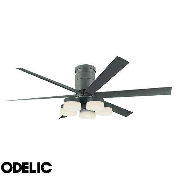 ODELIC（オーデリック） WF247+WF260PR LEDシーリングファンライト 8畳