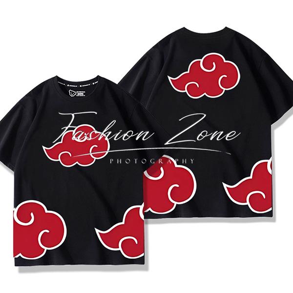 送料無料◇新品 NARUTO -ナルト- 風 暁組織 半袖 Tシャツ 大人気