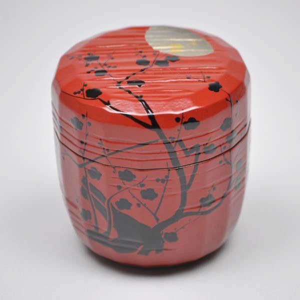 茶道具】 梅月棗 （淡々斎好写） : ふげつ工房ヤフー店 - 通販 - Yahoo