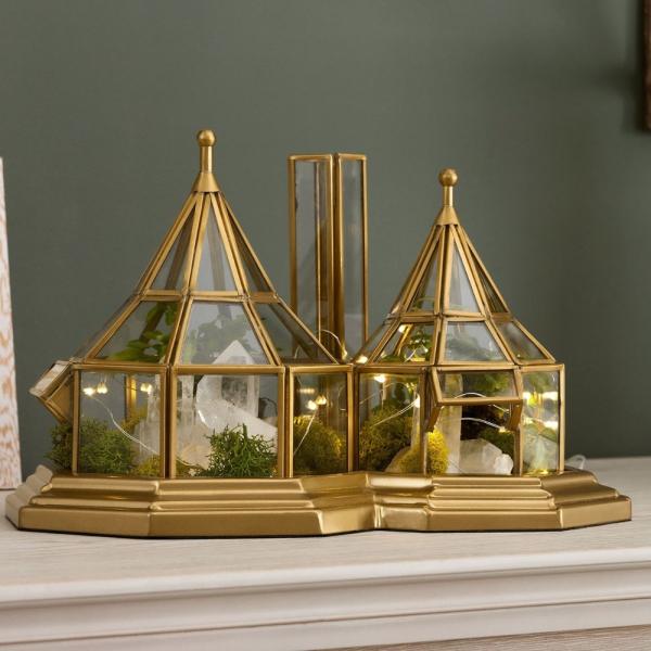 ハリー・ポッター トロフィー ガラス水晶 箱入り 4本 ハリー