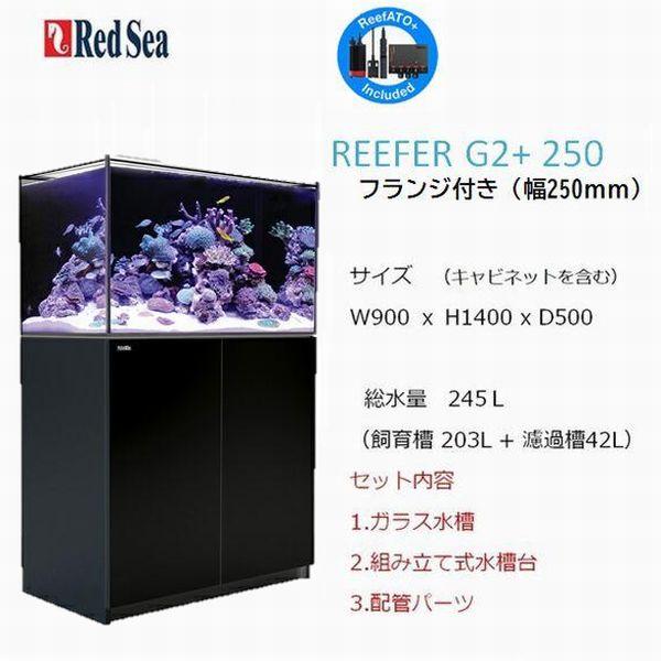 レッドシー リーファーG2+ 250フランジ付き ブラック Red sea REEFER