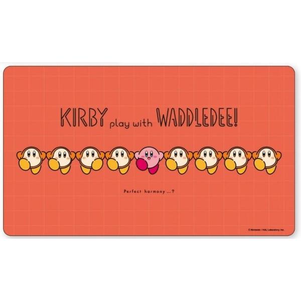 エンスカイ カービィ play with ワドルディ キャラクターラバーマット