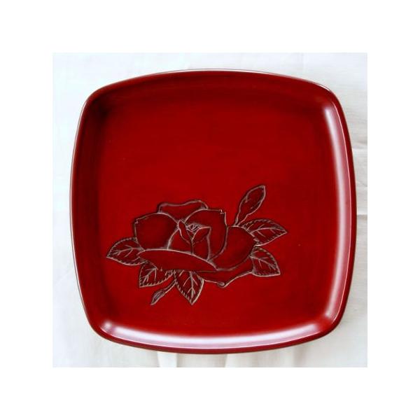 鎌倉彫 手彫 絵替鎌倉盆 丸盆 五枚 在銘 書付共箱