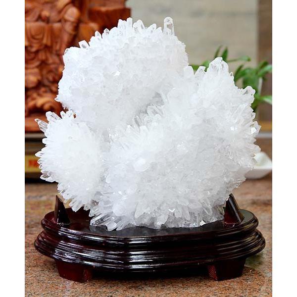 水晶原石（台座付」）