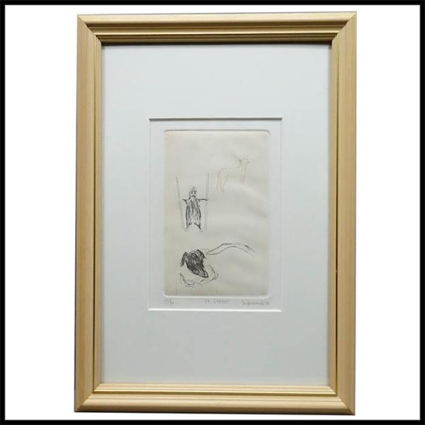 山本容子 ST.STAKES (20/30) 銅版画 版画 エッチング 絵画 女性版画家