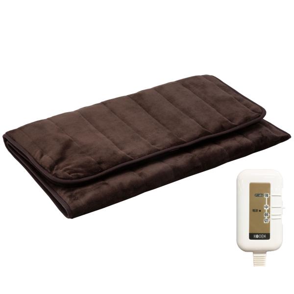 広電（KODEN） ホットマット らく寝ぼう 180×80cm ブラウン 持ち運び