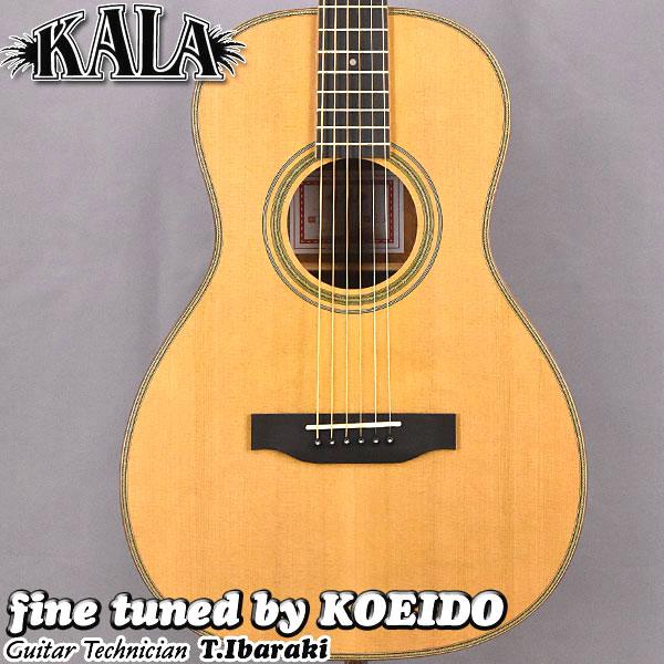 KALA アコースティックギター KA-GTR-PLR（スペア弦、クリップ