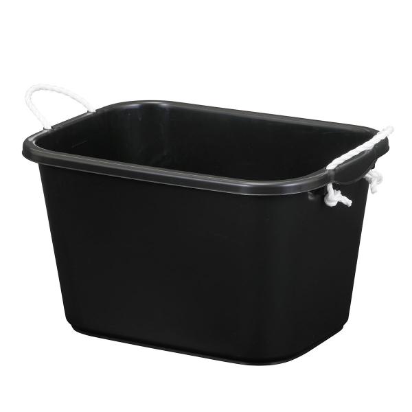 THANKO E−CON（エコン） 角型タライ ブラック 40型 10個セット