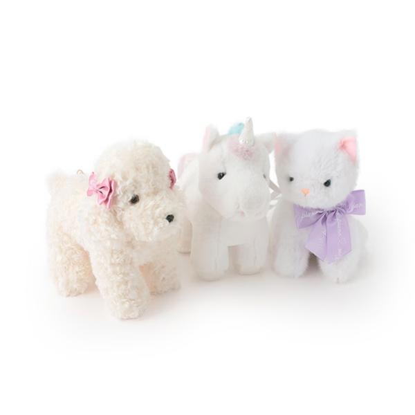 mezzo piano メゾピアノ ふわもこフレンズ ぬいぐるみバッグ