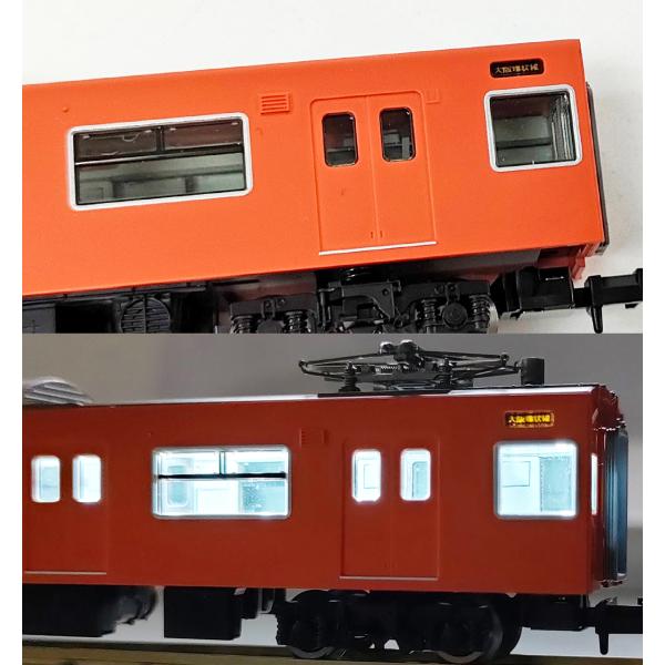 ガラス室内再現印刷済】[98843] 201系通勤電車 8両セット 大阪環状線