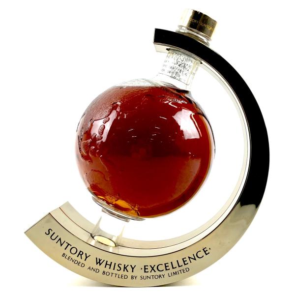ドリーム池田店】未開栓品 サントリー エクセレンス 地球儀ボトル