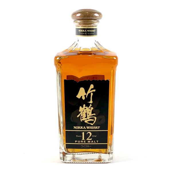 東京都内限定お届け ニッカ NIKKA 竹鶴 12年 ピュアモルト 角瓶 660ml