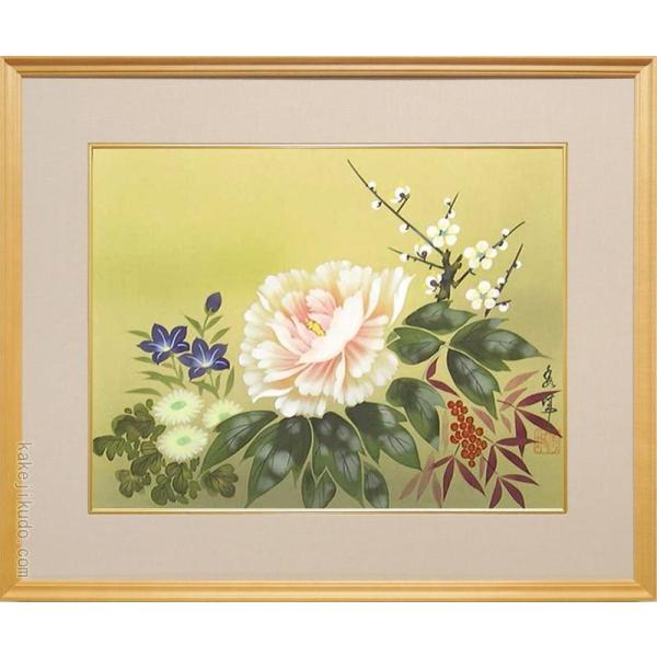 古画、さまざまな舟の生活 肉筆水彩画です。日本にはない表現が随所に