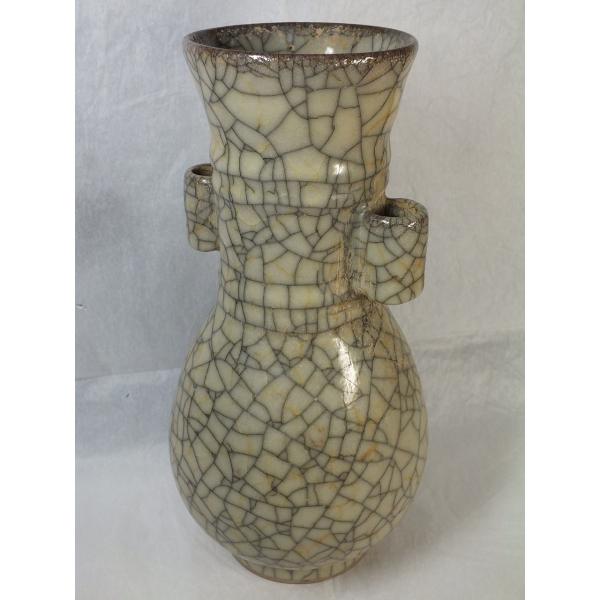 ○骨董品○￼壺○花器○ガラス○河口馬次郎作 ○骨董品○￼壺○花器