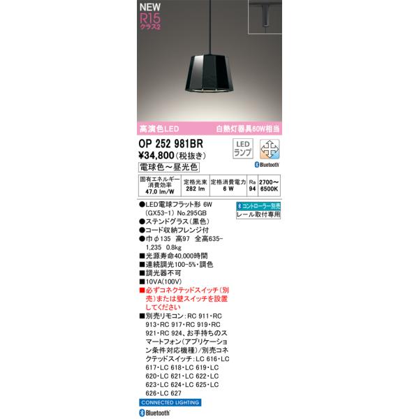 ODELIC（オーデリック） OP252981BR ランプ別梱包 Σ : 住設建材カナモ