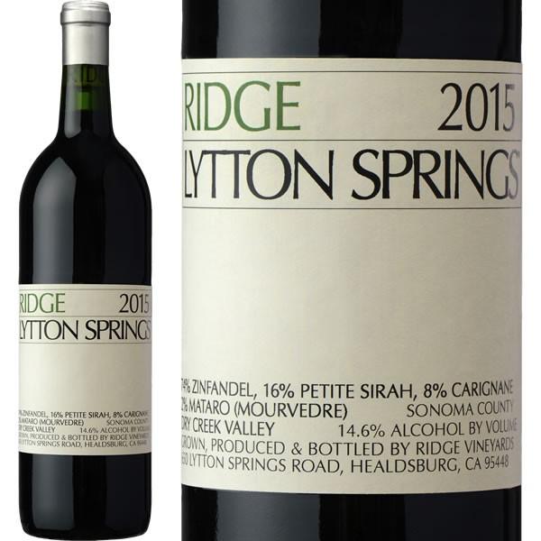 リッジ リットン スプリングス2015赤ワイン750ml辛口カリフォルニア