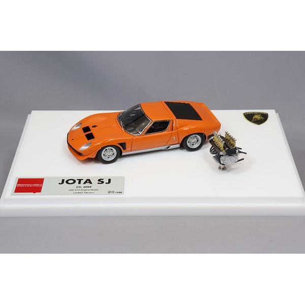 アイドロン 1/43 ランボルギーニ イオタ SJ #4088 V12エンジン付