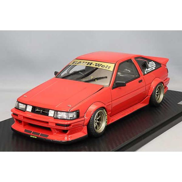 ミニカー/完成品 イグニッションモデル 1/18 RWB AE86 レッド/RS