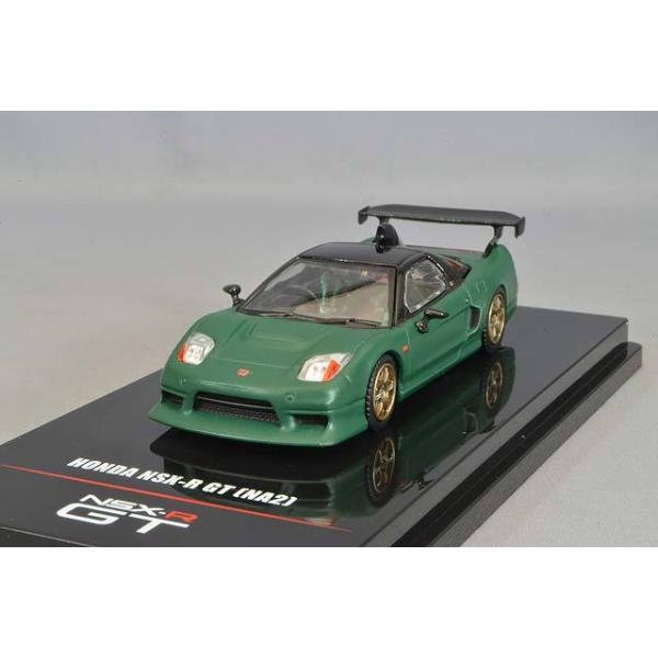 ミニカー/完成品 イノモデル 1/64 ホンダ NSX-R GT NA2 マットグリーン