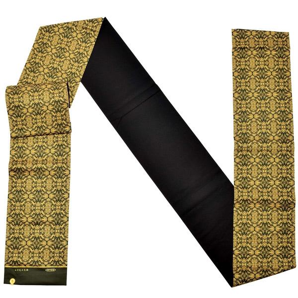 Prices down2）洒落袋帯「山羊花卉文錦」龍村美術織物謹製 西陣織証紙