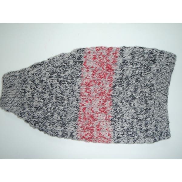 52-A-8 犬服 / オリジナル・手編みセーター 【ハンドメイド】 中型犬