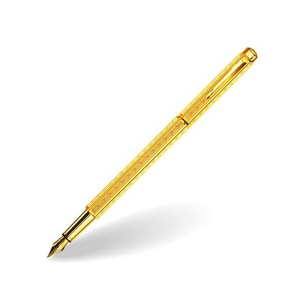 カランダッシュ エクリドール シェブロン [ゴールドプレート] (万年筆
