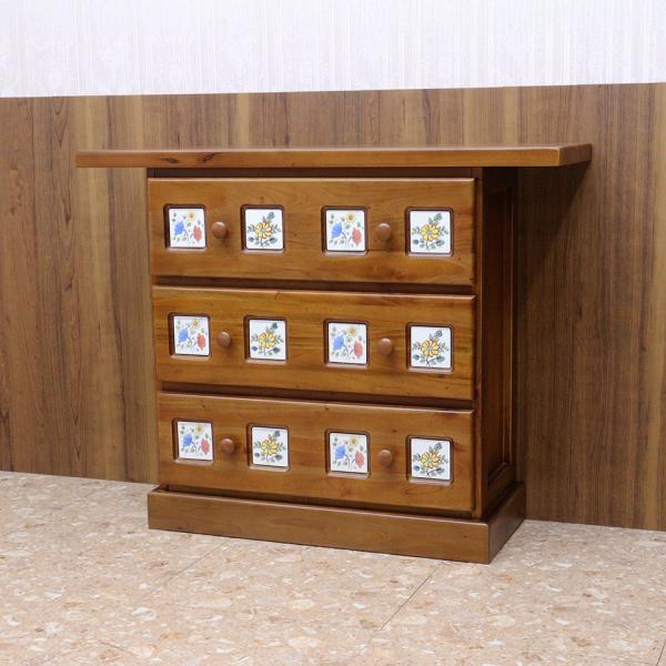 東海家具KENT 電話台 サイドチェスト コンソール マホガニー材 東海