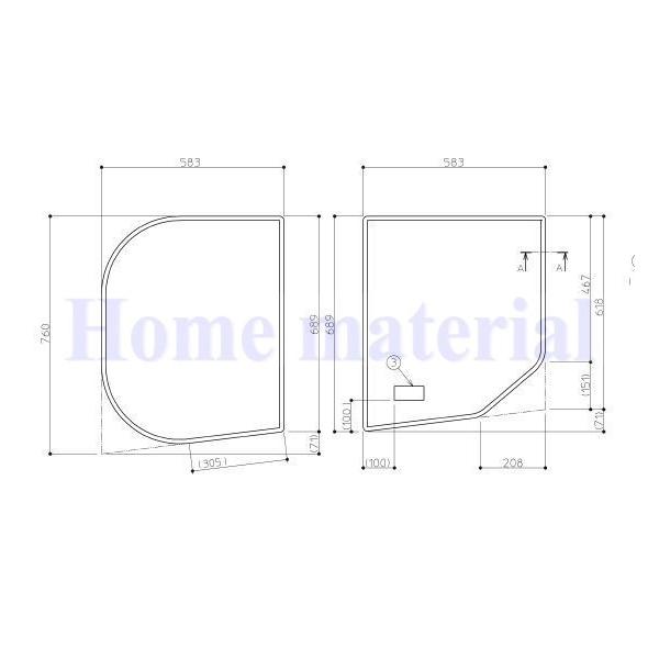 TOTO お風呂のふた 風呂ふた 組みふた バスルーム 新築マンション用 RD