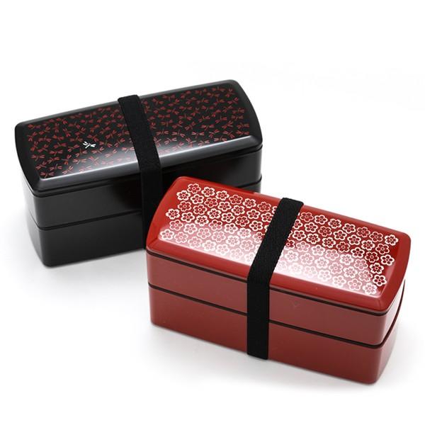 山田平安堂 二段弁当箱 蜻蛉／春花 : 漆器 山田平安堂 - 通販 - Yahoo