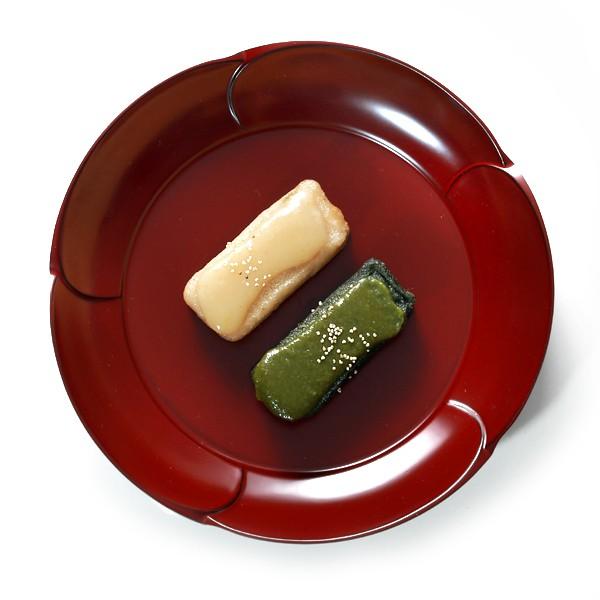 山田平安堂 銘々皿 捻梅（単品） 菓子皿/漆塗り/漆器 : 漆器 山田平安