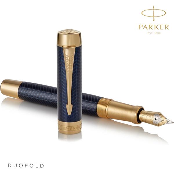 Parker Duofold 750 18Kインク付き万年筆