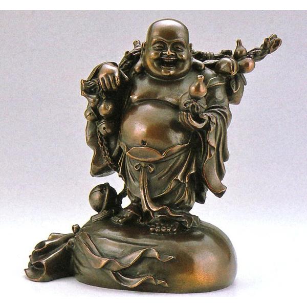 高岡銅器／布袋様の置物 福禄布袋 美術工芸通販／送料無料 : 檜屋