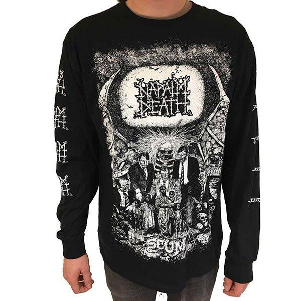 Napalm Death (ナパームデス) ロンT ロングTシャツ 長袖 Scum Long