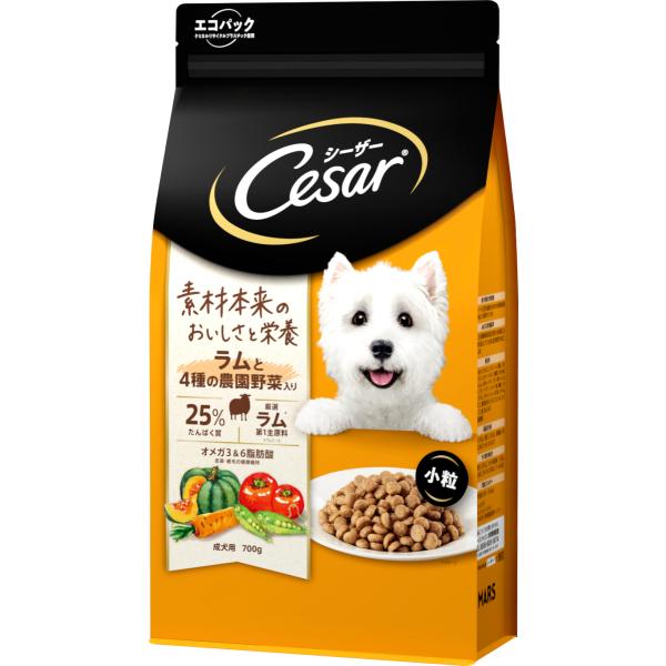 MARS マースジャパン シーザードライ 成犬用 ラムと4種の農園野菜入り