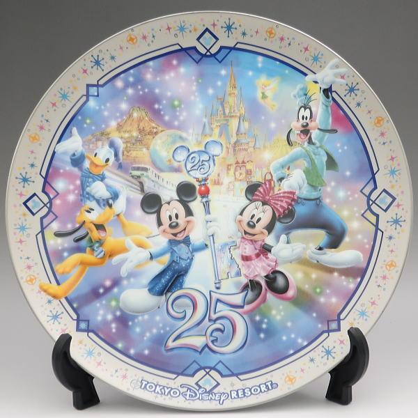 Disney（ディズニー） TDR25周年記念プレート 東京ディズニーリゾート