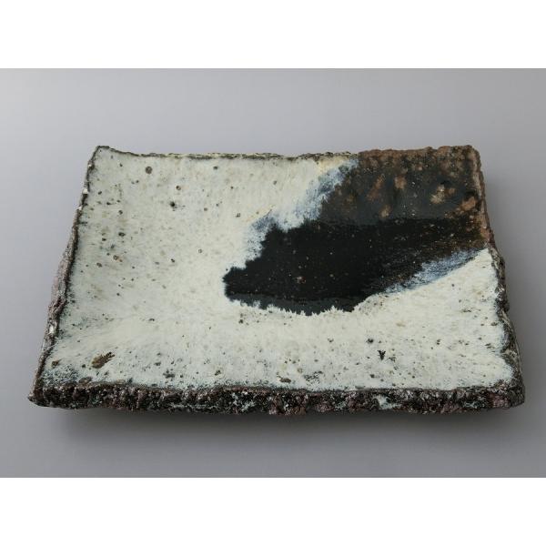 中川自然坊 絵唐津四方皿 中川自然坊 絵唐津四方皿 未使用品 中川自然