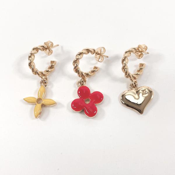 LOUIS VUITTON（ルイ・ヴィトン） ピアス M65370 ブークルドレイユ