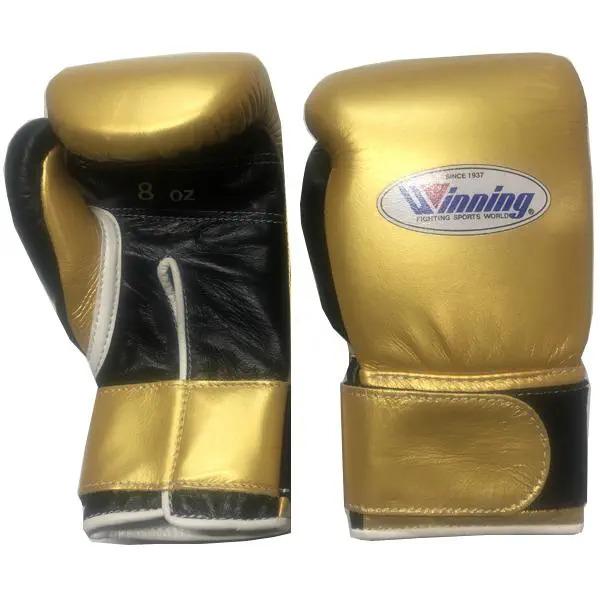 8オンス MS-200B-GLDBLK1 ウイニング(Winnig) ボクシンググローブ