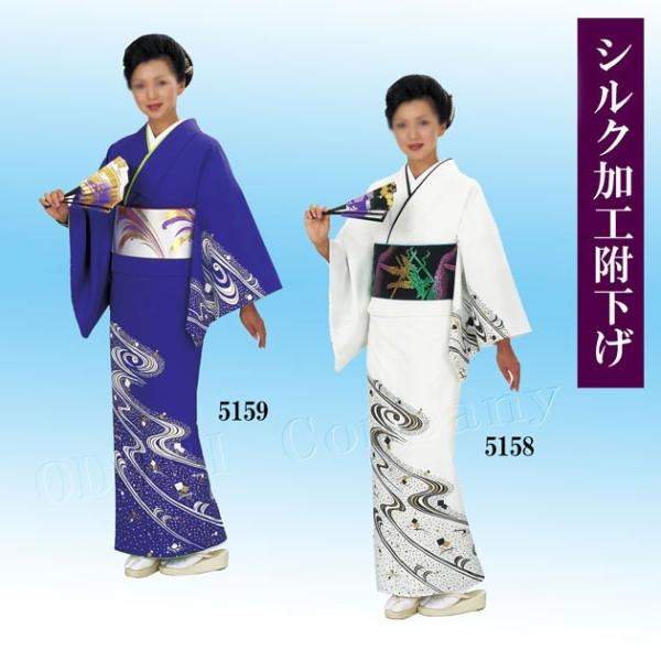 踊り 着物 仕立て上がり（袷・胴抜き・単衣） 絵羽 附下 洗える着物