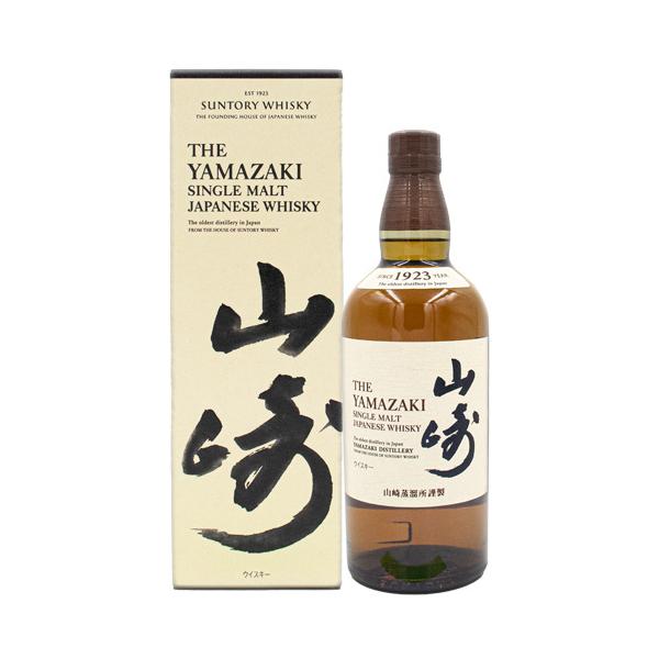 サントリー シングルモルトウイスキー 山崎 NV 43% シングルモルト